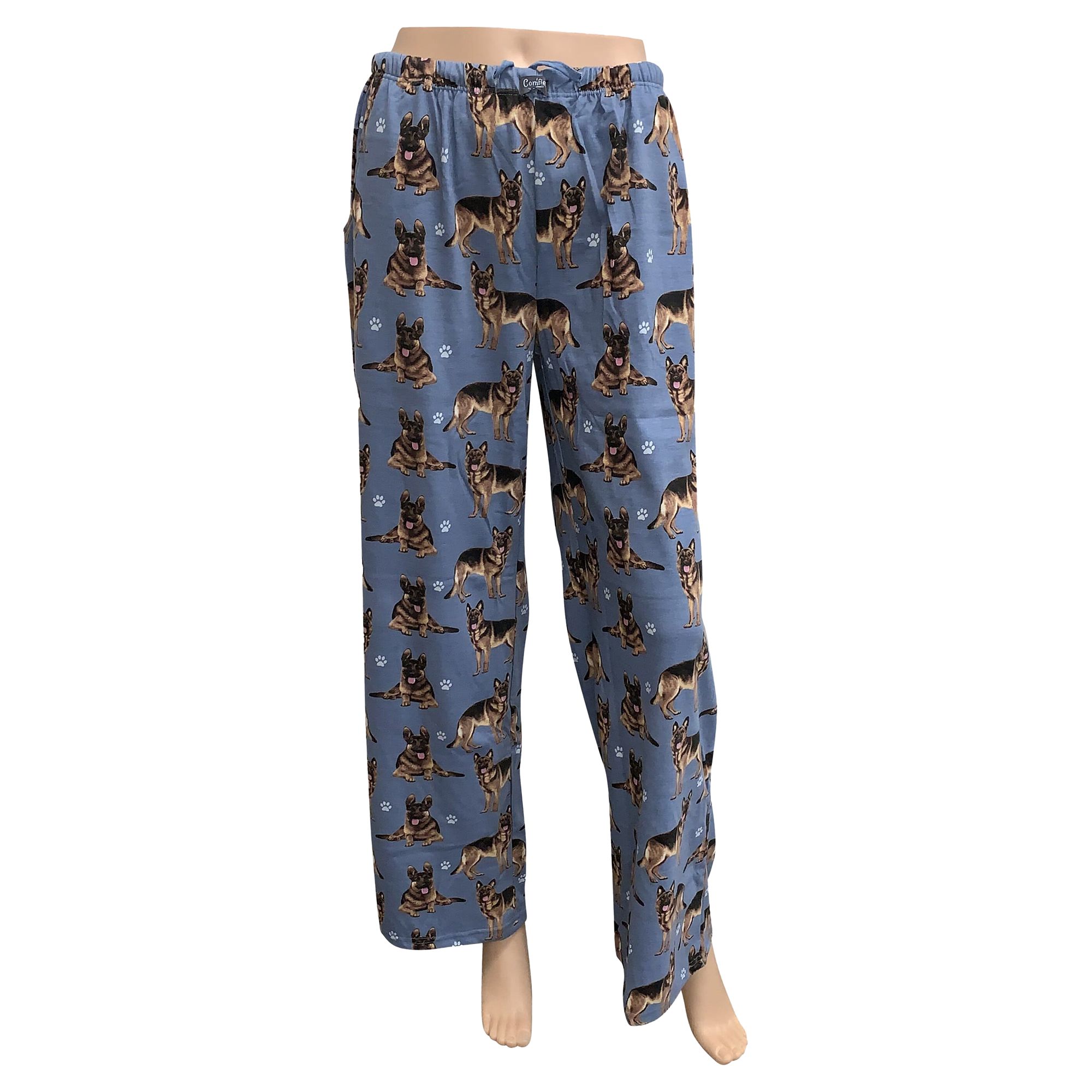 E&S Pets German Shepherd Pajama Bottoms for People Pet Parents