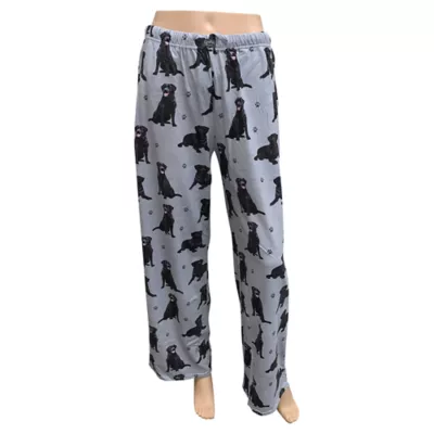 Product E&S Pets Black Labrador Pajama Bottoms for People