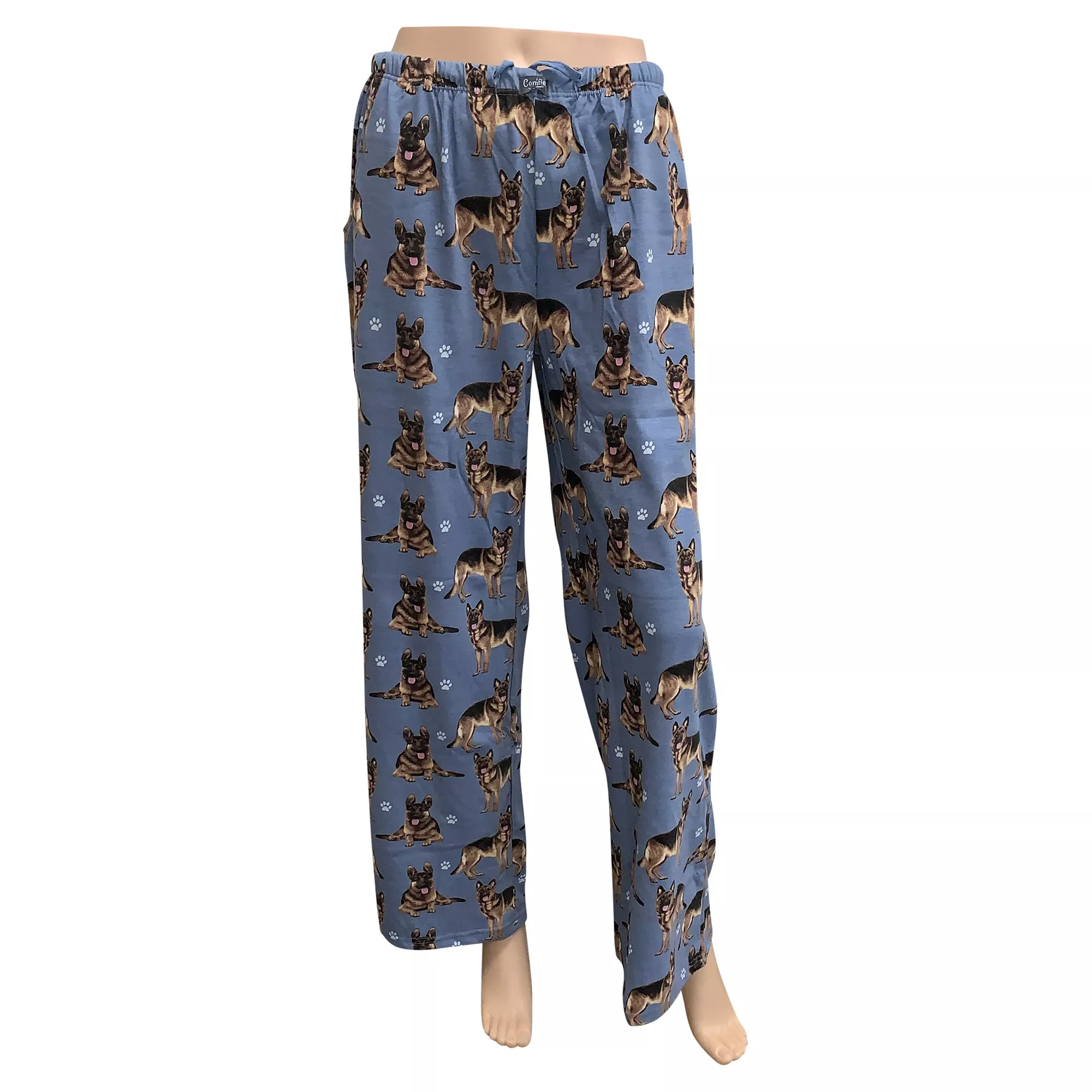 E&S Pets German Shepherd Pajama Bottoms for People