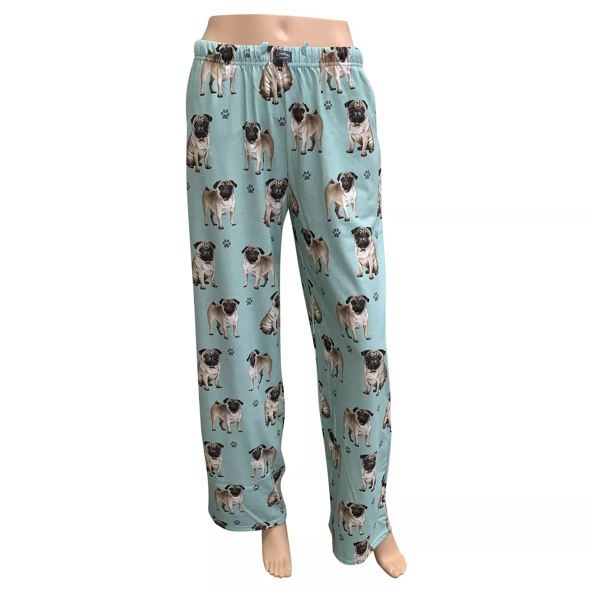 E&S Pets Pug Pajama Bottoms for People