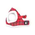 Puppia® Red Plaid Holiday Blitzen Warm & Fuzzy Vest Dog Harness image thumbnail 1