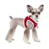 Puppia® Red Holiday Blitzen Warm & Fuzzy Vest Dog Harness image thumbnail 4