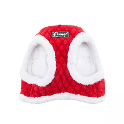 Product Puppia® Red Holiday Blitzen Warm & Fuzzy Vest Dog Harness