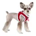 Puppia® Red Holiday Blitzen Warm & Fuzzy Vest Dog Harness image thumbnail 4
