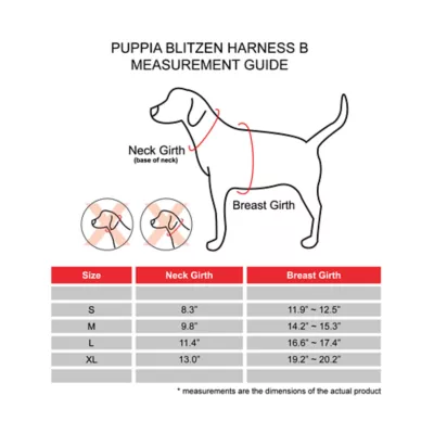 Product Puppia® Red Holiday Blitzen Warm & Fuzzy Vest Dog Harness