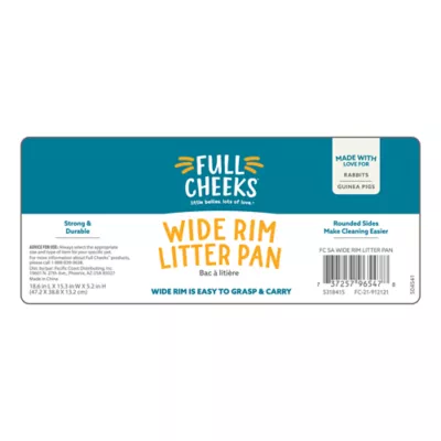 Product Full Cheeks™ Small Pet Wide Rim Litter Pan