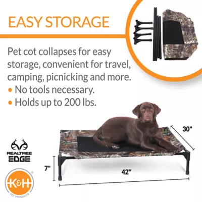 Product K&H Pet Products Original Elevated Cot Dog Bed