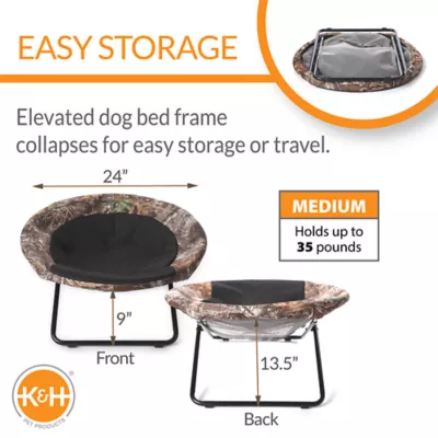 Product K&H Pet Products Elevated Cozy Cot Dog Bed