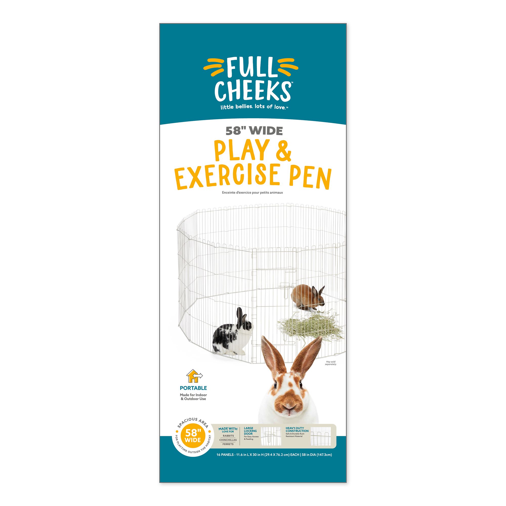 Full Cheeks Small Pet Exercise Pen