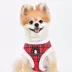Puppia® Red Plaid Holiday Blitzen Warm & Fuzzy Dog Harness image thumbnail 3