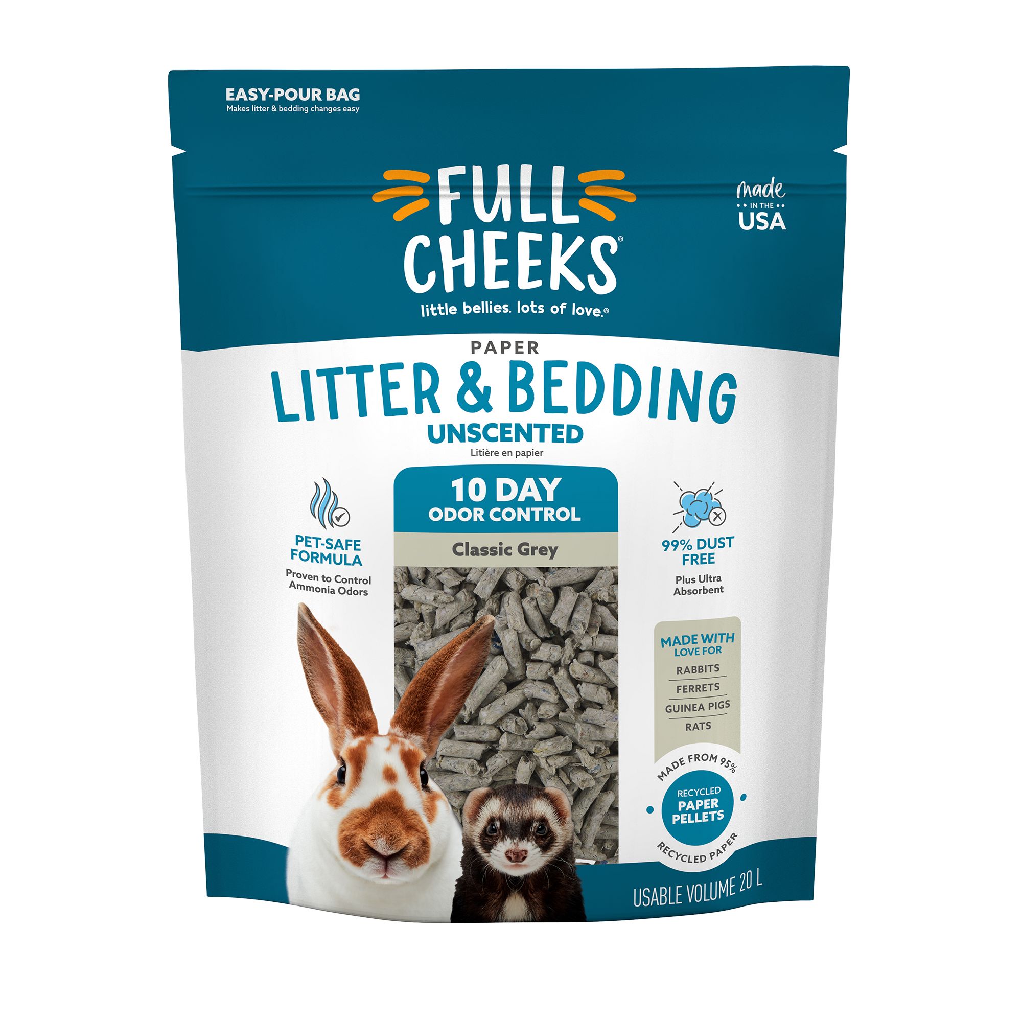 Exquisicat paper shop litter for rabbits