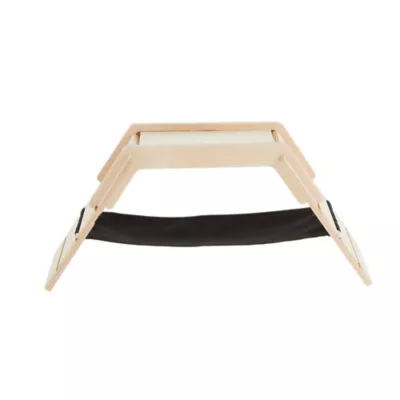 Product Full Cheeks™ Small Pet Wood Ramp & Hammock