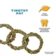 Product Full Cheeks™ Small Pet Timothy Hay Hoop Rabbit Chew