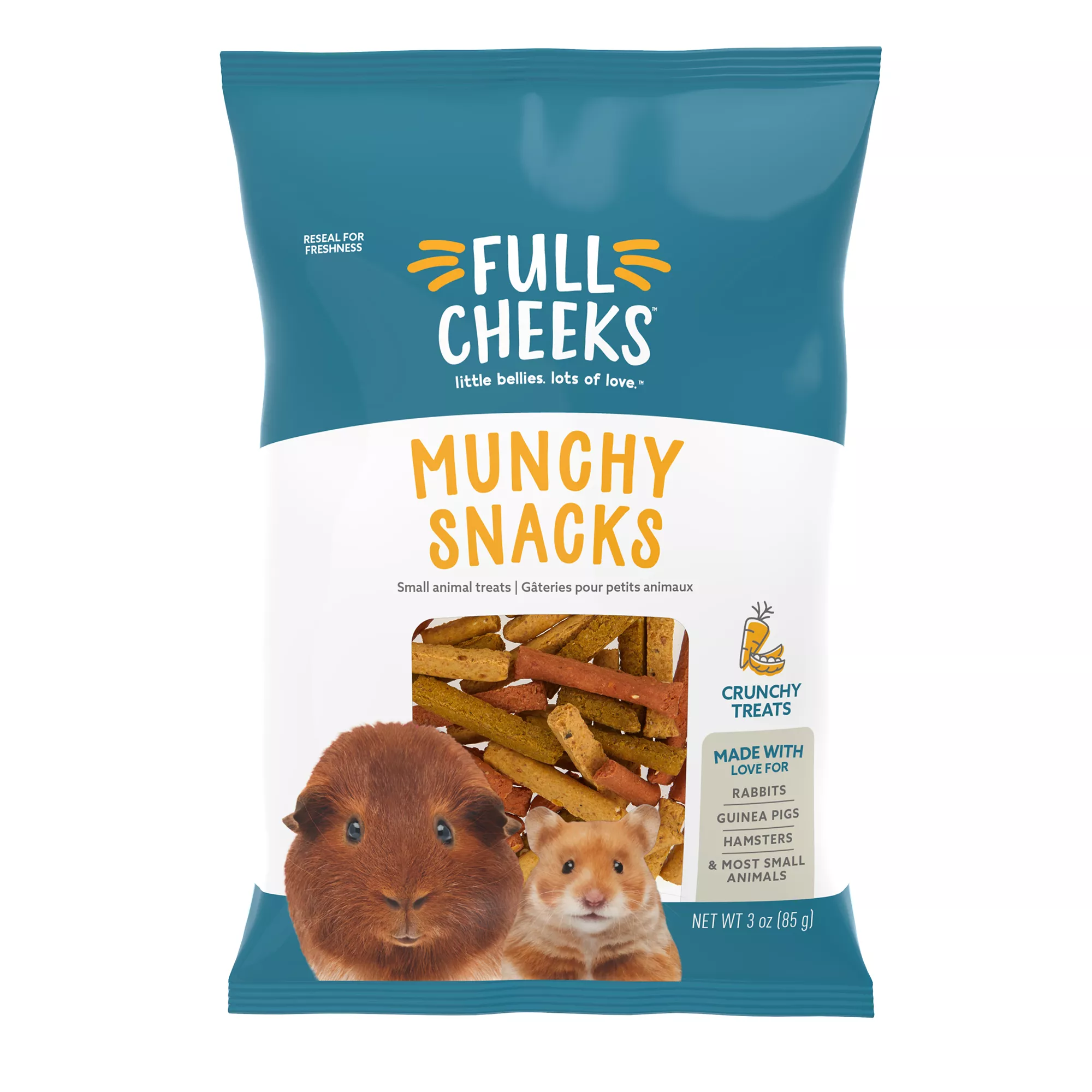 Full Cheeks&trade; Small Pet Munchy Snacks