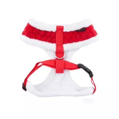 Product Puppia® Red Holiday Blitzen Warm & Fuzzy Dog Harness