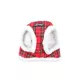 Product Puppia® Red Plaid Holiday Blitzen Warm & Fuzzy Vest Dog Harness