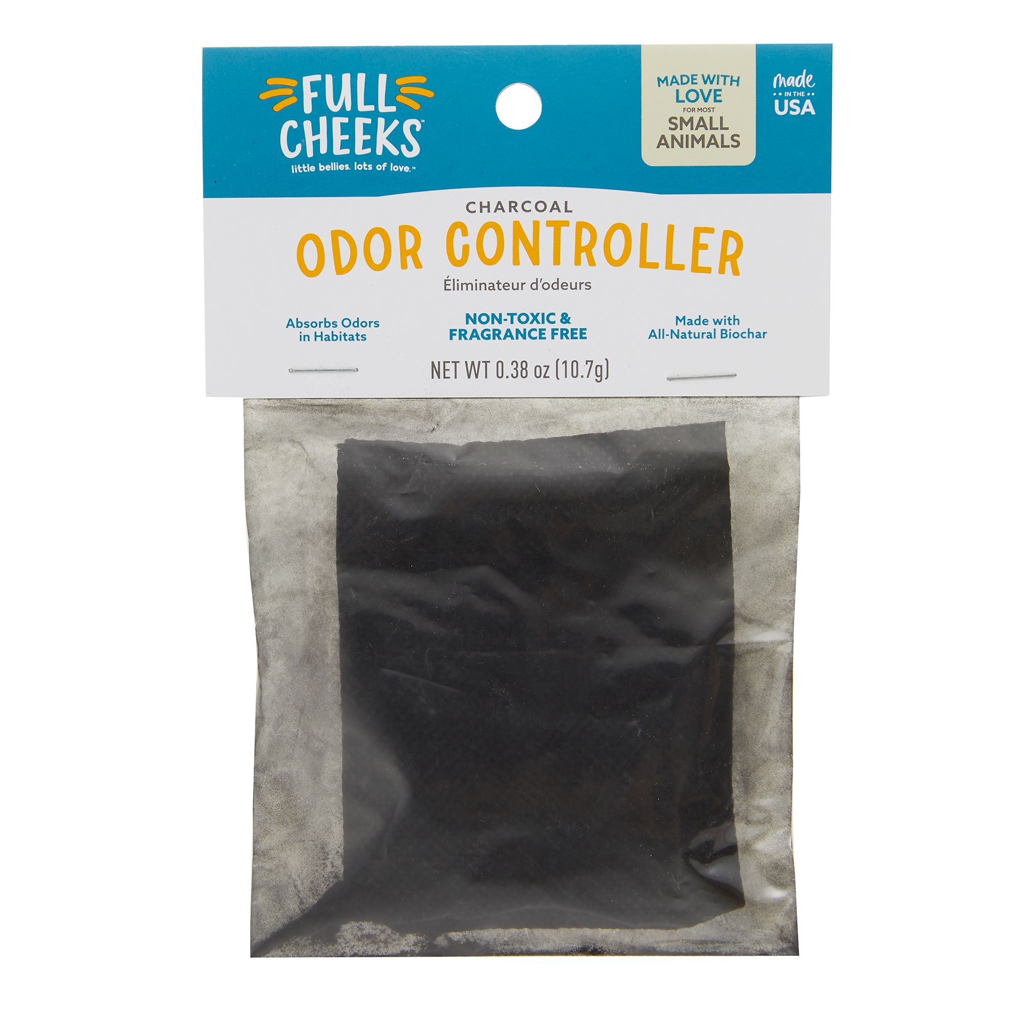 Full Cheeks&trade; Small Pet Charcoal Odor Controller