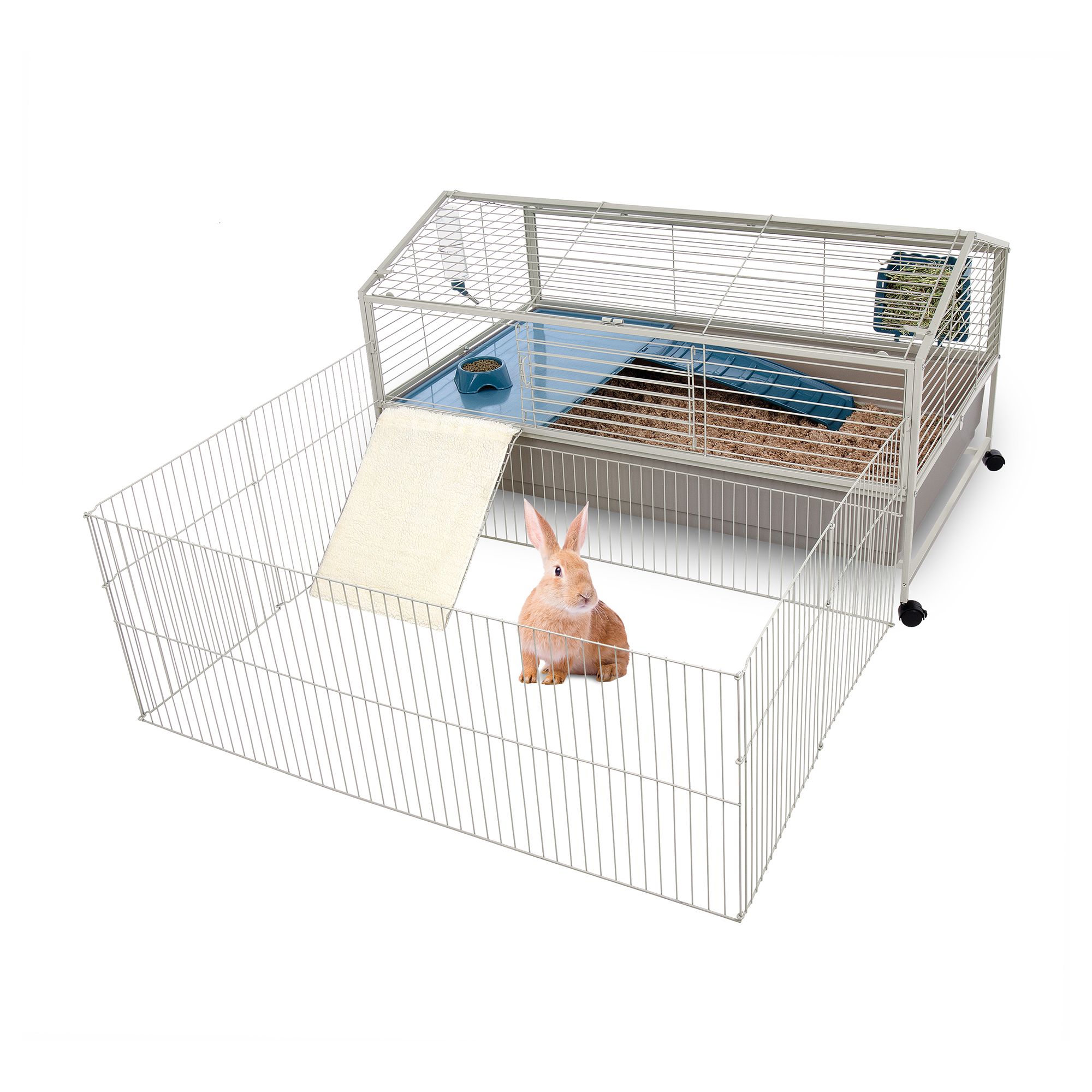 All living things hamster home with playpen hotsell