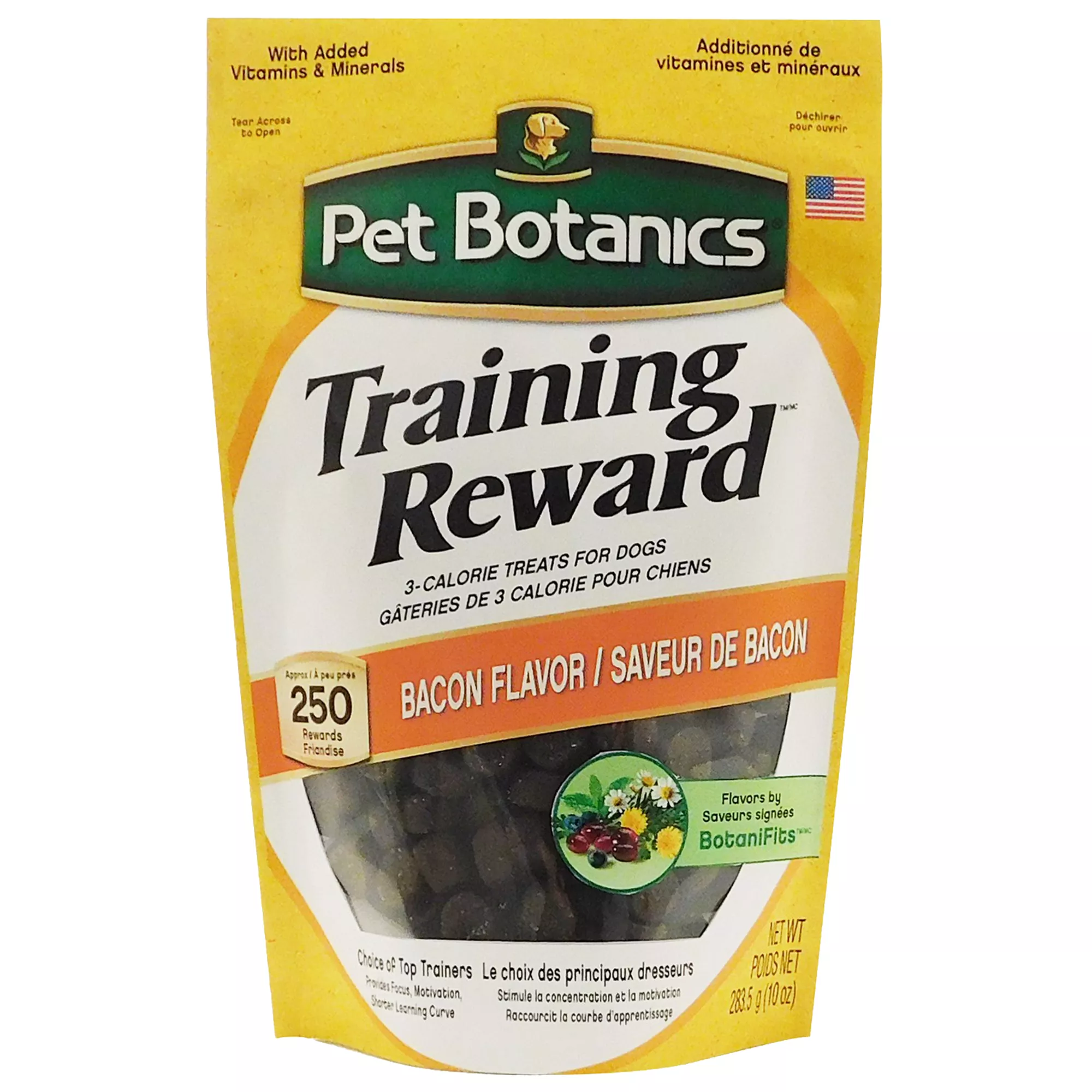 Pet Botanics Training Dog Treats - Bacon