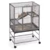 Full Cheeks™ Chew Proof Small Pet Habitat - Includes Cage, Trays, Ramps, Shelves & Wheels image thumbnail 1