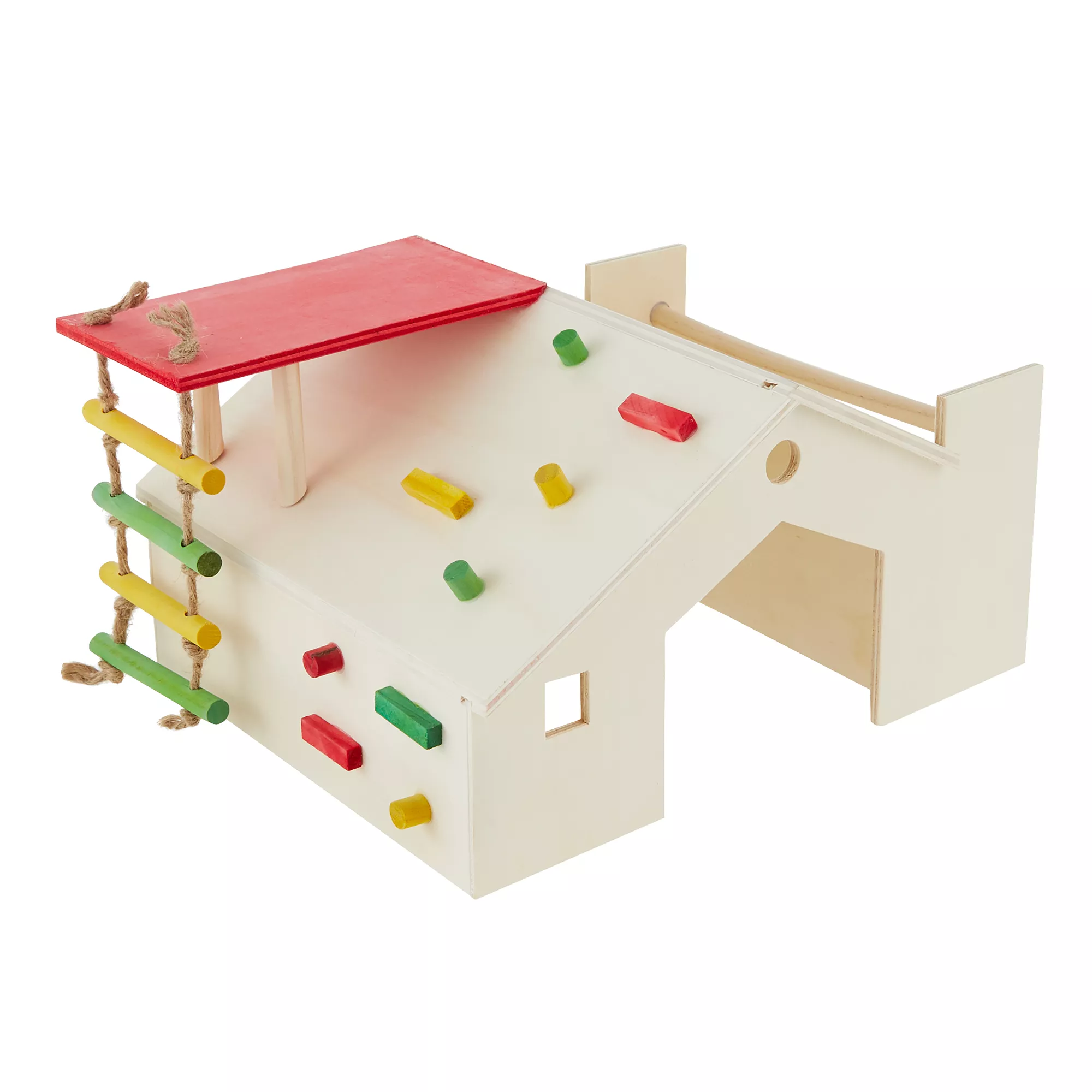 Full Cheeks&trade; Small Pet Funhouse Hideaway & Hay Holder