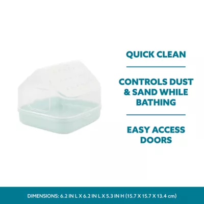 Product Full Cheeks™ Small Pet Quick Clean Dust Bath