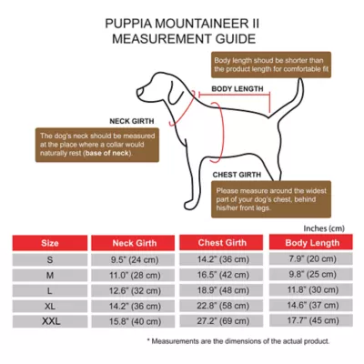 Product Puppia® Mountaineer II Dog Harness Coat