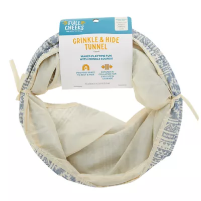 Product Full Cheeks™ Small Pet Cloth Tunnel & Hide