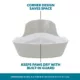 Product Full Cheeks™ Small Pet Dry Paws Litter Pan