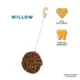 Product Full Cheeks™ Small Pet Roll-A-Round Willow Ball Chew