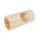 Product Full Cheeks™ Small Pet Pinewood Hollow Log Tunnel & Hideaway