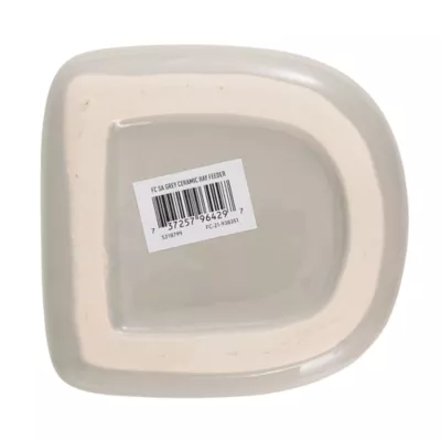 Product Full Cheeks™ Small Pet Ceramic Hay & Pellet Feeder