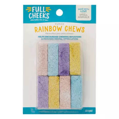 Product Full Cheeks™ Small Pet Rainbow Pumice Chews