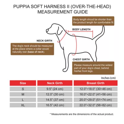 Product Puppia® Soft Over-the-Head Dog Harness II