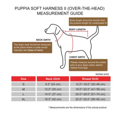 Product Puppia® Soft Over-the-Head Dog Harness II