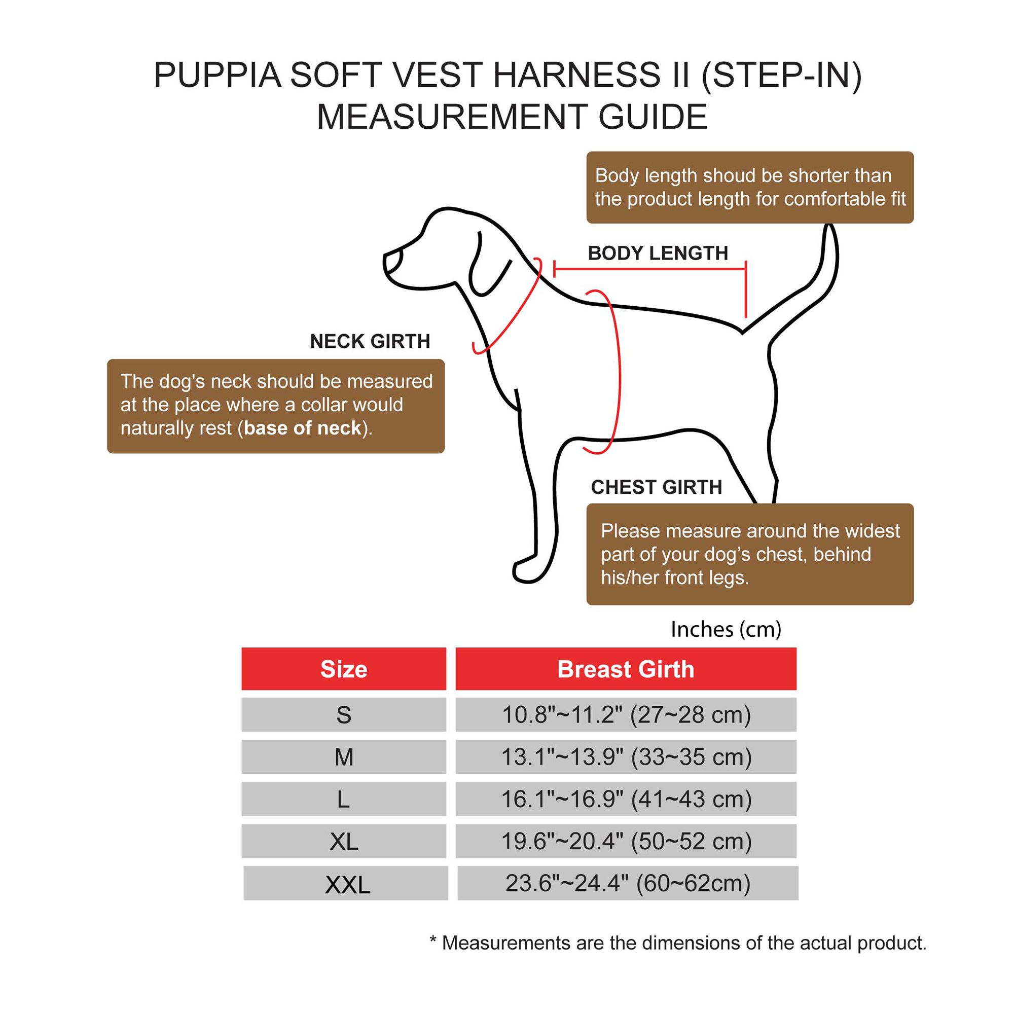 Puppia Soft Step In Vest Dog Harness II