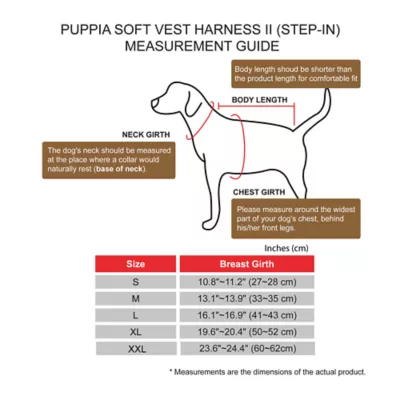 Product Puppia® Soft Step-In Vest Dog Harness II