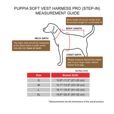 Puppia® Soft Step-In Vest with Reflective Straps Pro Dog Harness - Image 4
