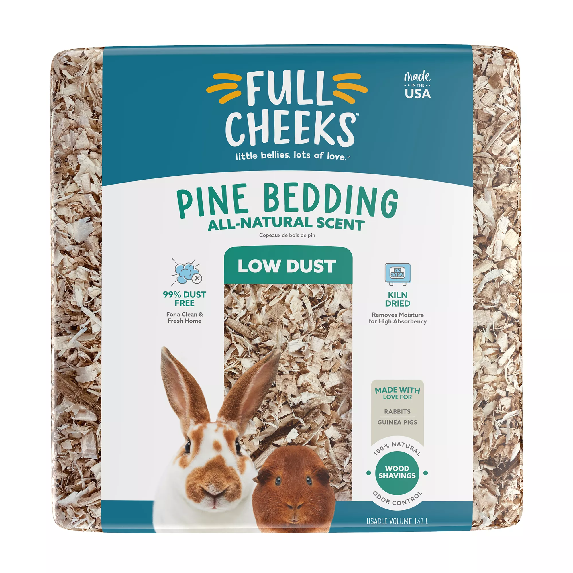 Full Cheeks&trade; Small Pet Pine Bedding