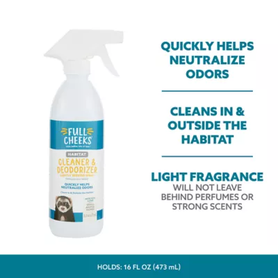 Product Full Cheeks™ Small Pet Habitat Cleaner & Deodorizer