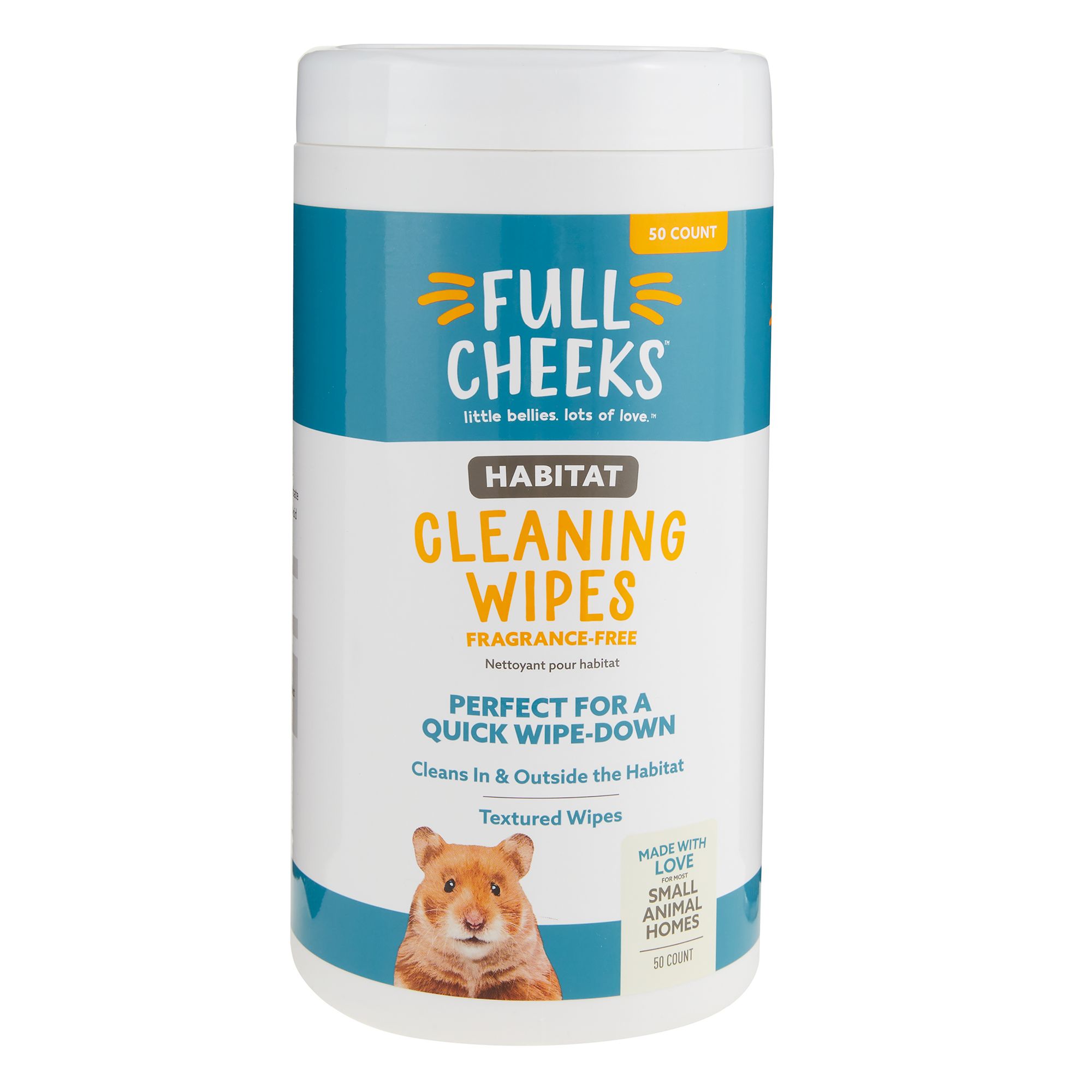 Full Cheeks™ Small Pet Habitat Cleaning Wipes small pet Sanitizers