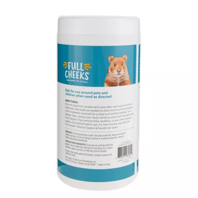 Product Full Cheeks™ Small Pet Habitat Cleaning Wipes