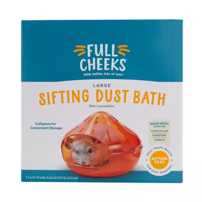 Product Full Cheeks™ Small Pet Sifting Dust Bath