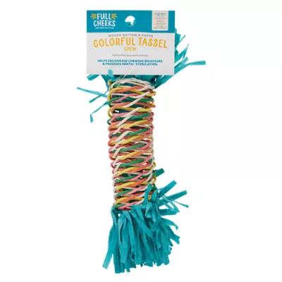 Product Full Cheeks™ Small Pet Multi Color Tassel Chew