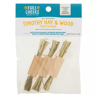 Product Full Cheeks™ Small Pet Timothy Hay & Wood - Treat & Chew