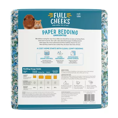 Product Full Cheeks™ Odor Control Small Pet Paper Bedding - Lakeside