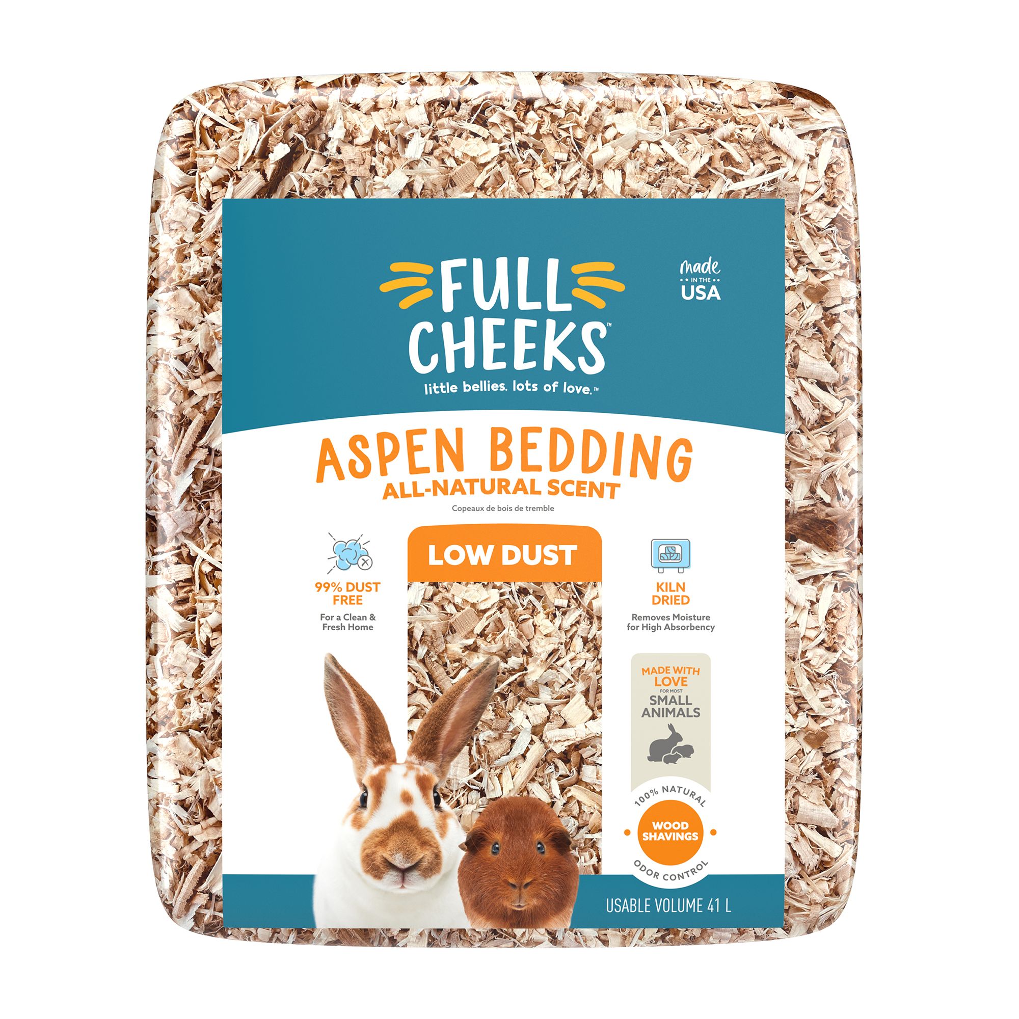 Full Cheeks Small Pet Aspen Bedding small pet Litter