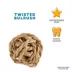 Full Cheeks™ Small Pet Braided Ball Chew image thumbnail 3