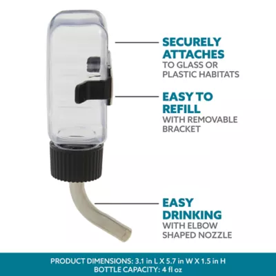 Product Full Cheeks™ Small Pet Easy-Fill Easy-Clip Water Bottle