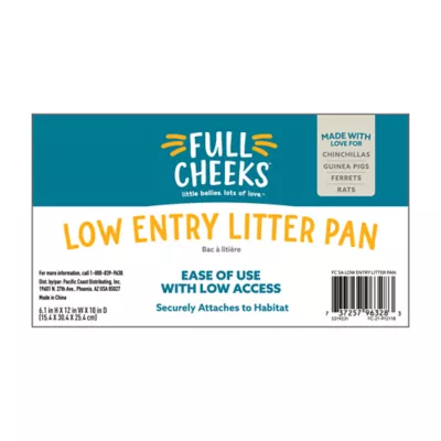 Product Full Cheeks™ Small Pet Low Entry Litter Pan